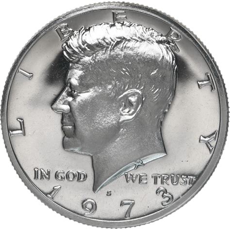 kennedy half dollar coin values 1973